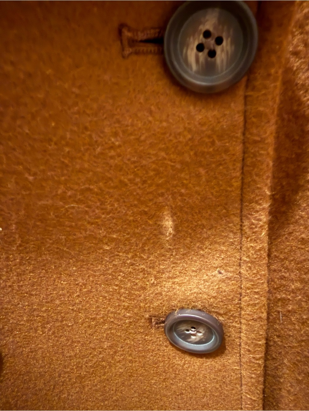 Old Navy Camel Brown Double-Breasted Peacoat Jacket | Size XXL - Picture 6 of 6